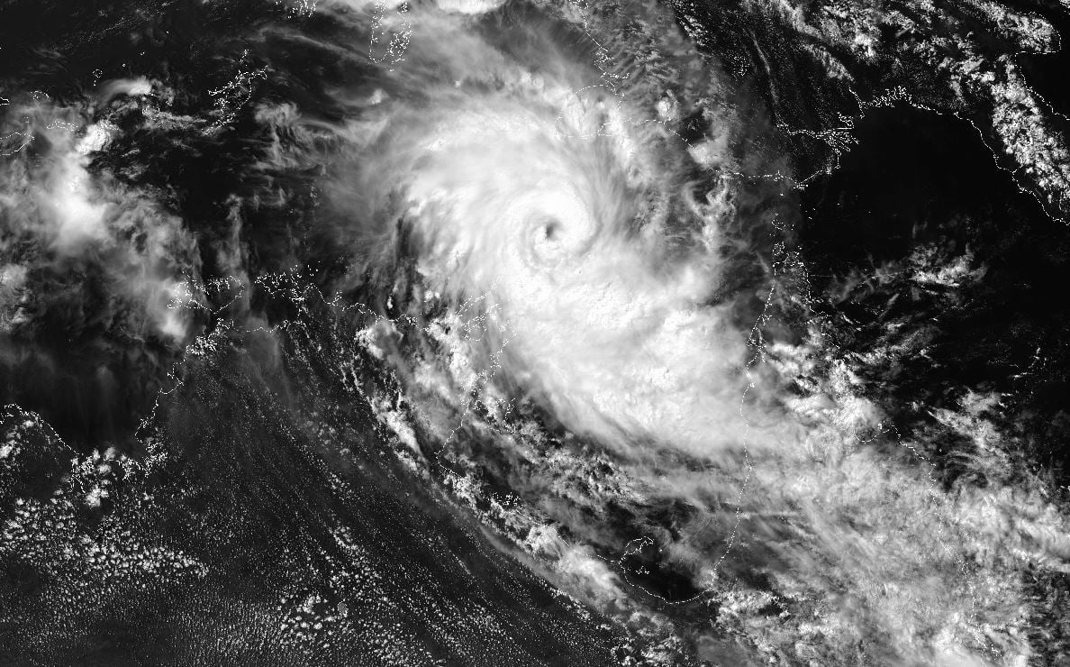 An image of Tropical Cyclone Nora