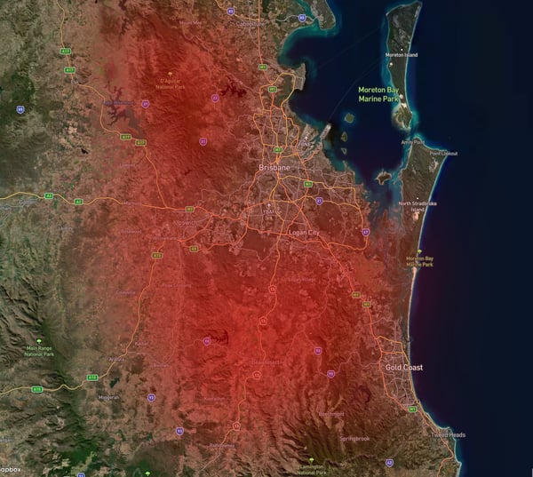 Brisbane Fire Concern Area