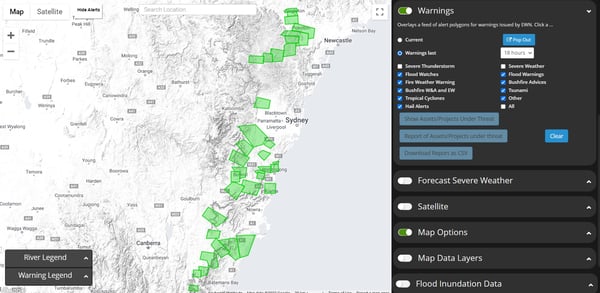 EWN Live Hail Alerts