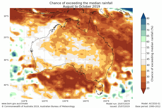 Australia Records Fourth Warmest July On Record First Half Of 2019