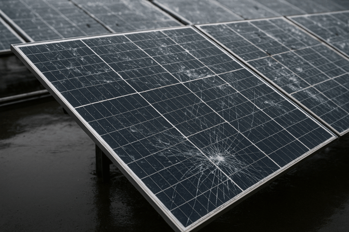 Solar Panel Damage