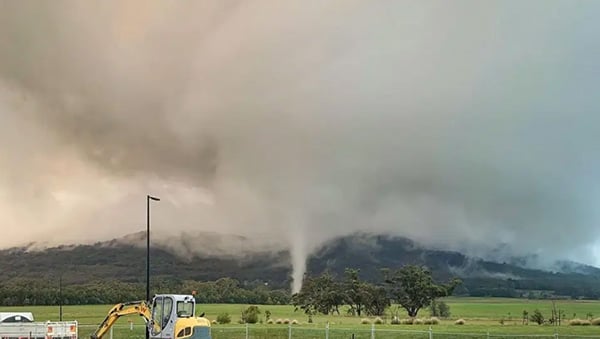 Woodend Tornado, August 13th 2020 in Victoria