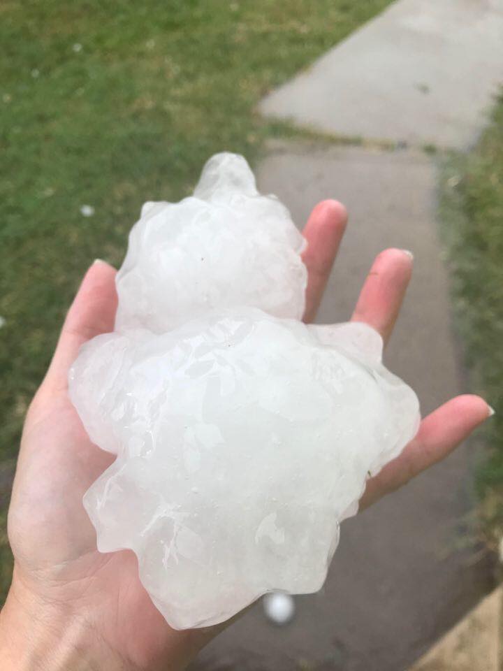 Giant hail