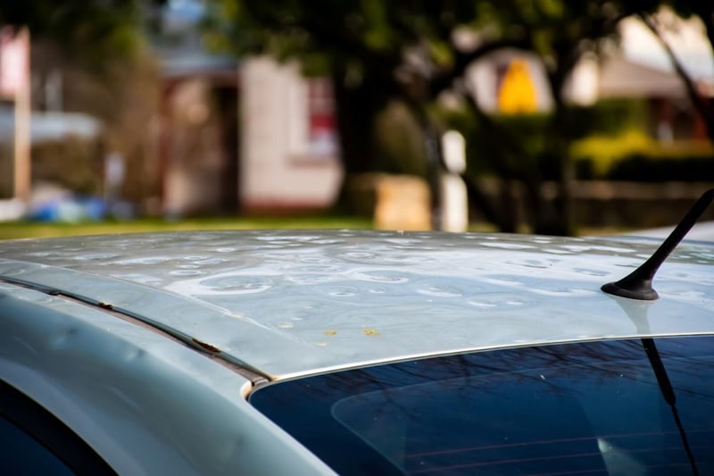 Hail Damage to Car validated with EWN HailAWARE