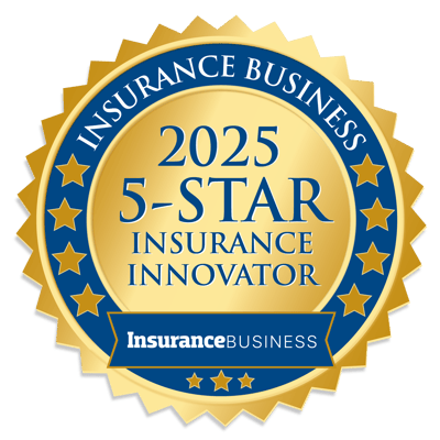 IB 5-Star Insurance Innovators 2025 Medal