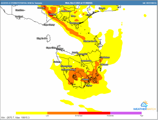 tas storms weds